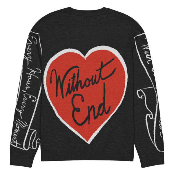 I literally love you  Knitted crew neck sweater - Image 2