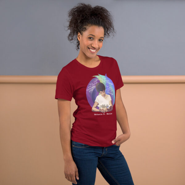 Octavia Butler God is Change super soft t shirt - Image 16