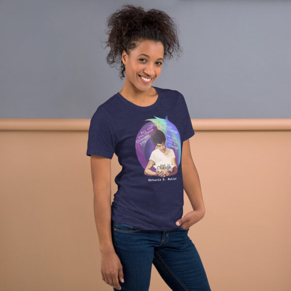 Octavia Butler God is Change super soft t shirt - Image 24