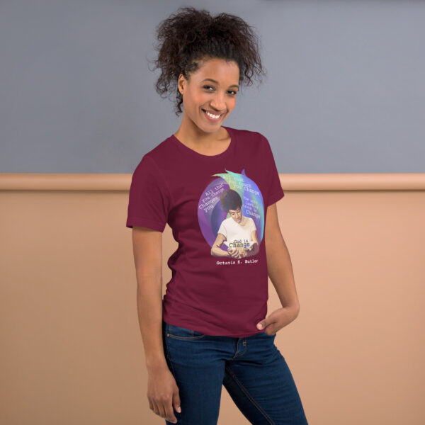 Octavia Butler God is Change super soft t shirt - Image 28