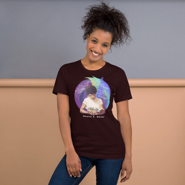 Octavia Butler God is Change super soft t shirt