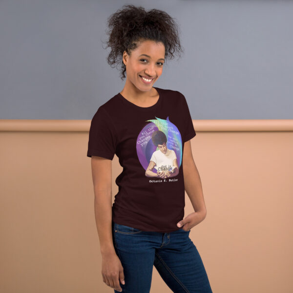 Octavia Butler God is Change super soft t shirt - Image 4