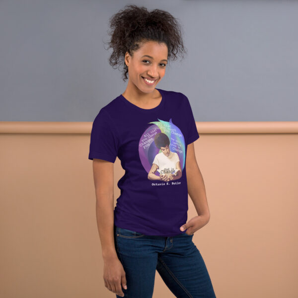 Octavia Butler God is Change super soft t shirt - Image 8